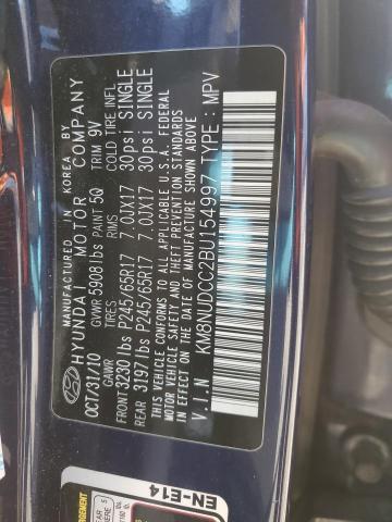 Photo 12 VIN: KM8NUDCC2BU154997 - HYUNDAI VERACRUZ G 