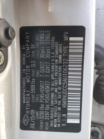 Photo 11 VIN: KM8NUDCC5AU106232 - HYUNDAI VERACRUZ 