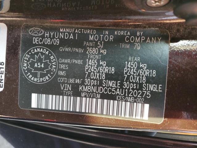 Photo 12 VIN: KM8NUDCC5AU120275 - HYUNDAI VERACRUZ G 