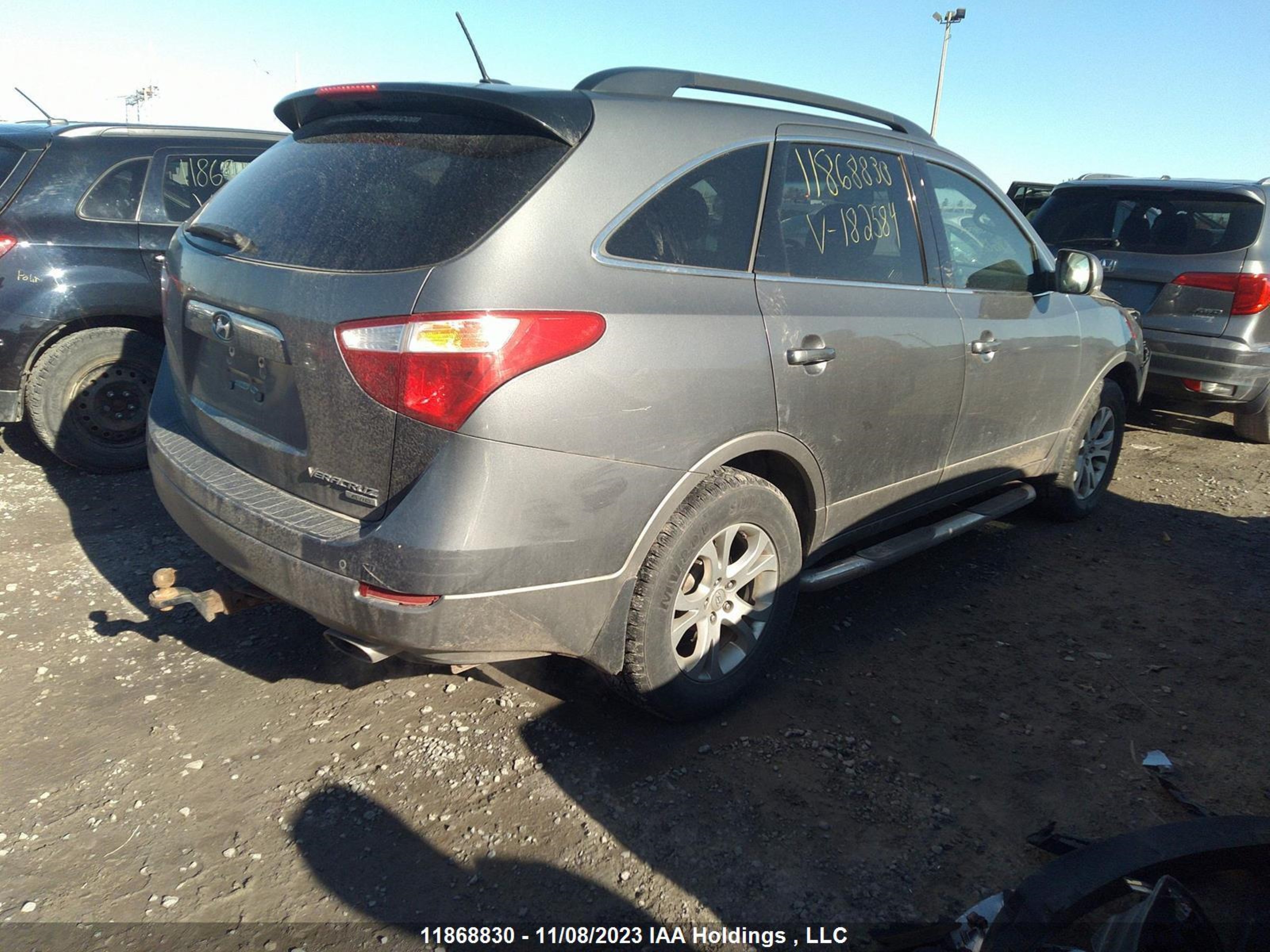 Photo 3 VIN: KM8NUDCC5CU182584 - HYUNDAI VERACRUZ 