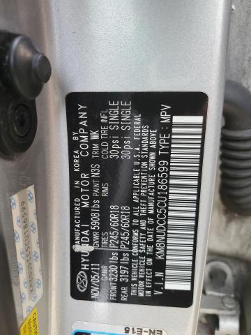 Photo 11 VIN: KM8NUDCC5CU186599 - HYUNDAI VERACRUZ 