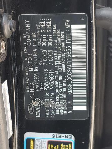 Photo 12 VIN: KM8NUDCC9AU115855 - HYUNDAI VERACRUZ G 