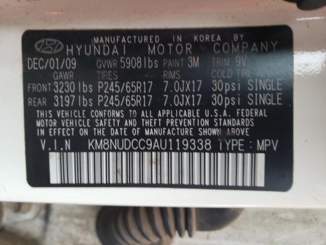 Photo 9 VIN: KM8NUDCC9AU119338 - HYUNDAI VERACRUZ G 