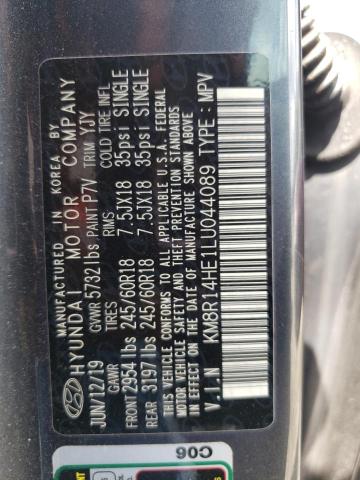 Photo 12 VIN: KM8R14HE1LU044089 - HYUNDAI PALISADE 