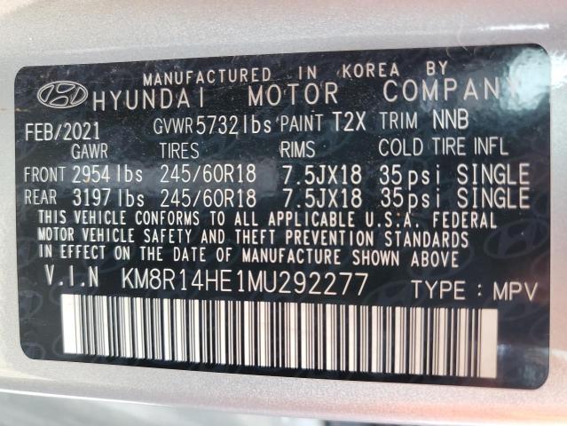 Photo 13 VIN: KM8R14HE1MU292277 - HYUNDAI PALISADE 