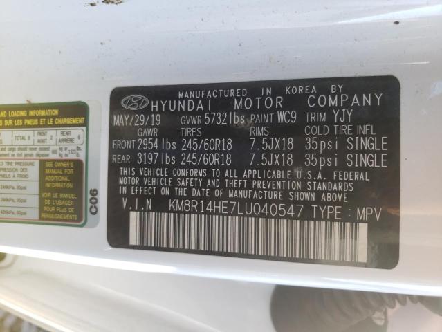 Photo 9 VIN: KM8R14HE7LU040547 - HYUNDAI PALISADE S 