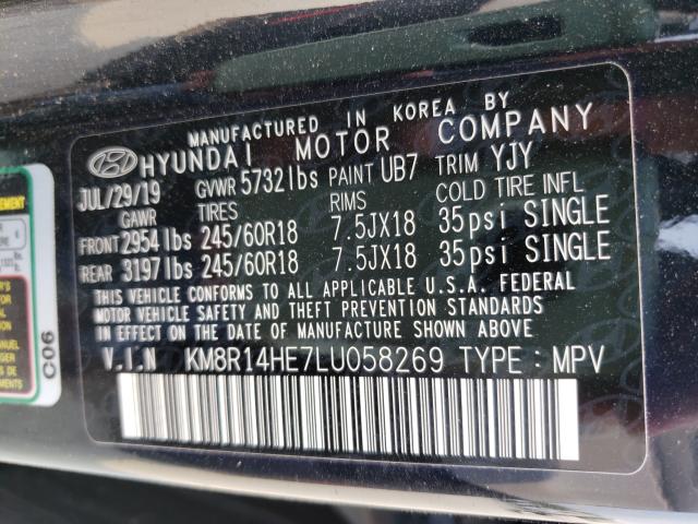 Photo 9 VIN: KM8R14HE7LU058269 - HYUNDAI PALISADE S 