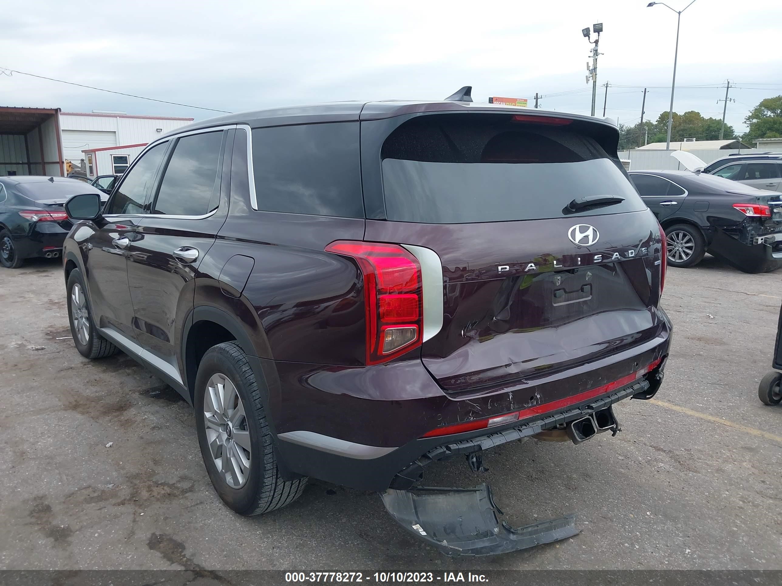 Photo 2 VIN: KM8R1DGE7PU557175 - HYUNDAI PALISADE 