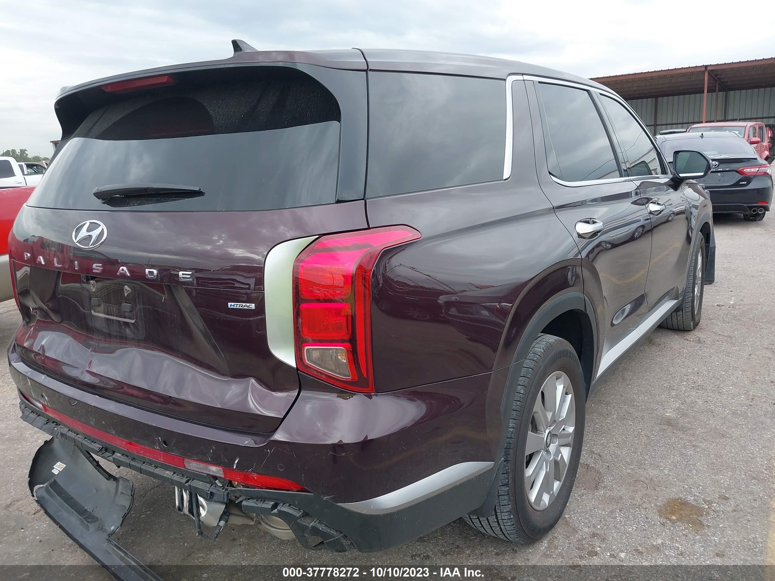 Photo 3 VIN: KM8R1DGE7PU557175 - HYUNDAI PALISADE 