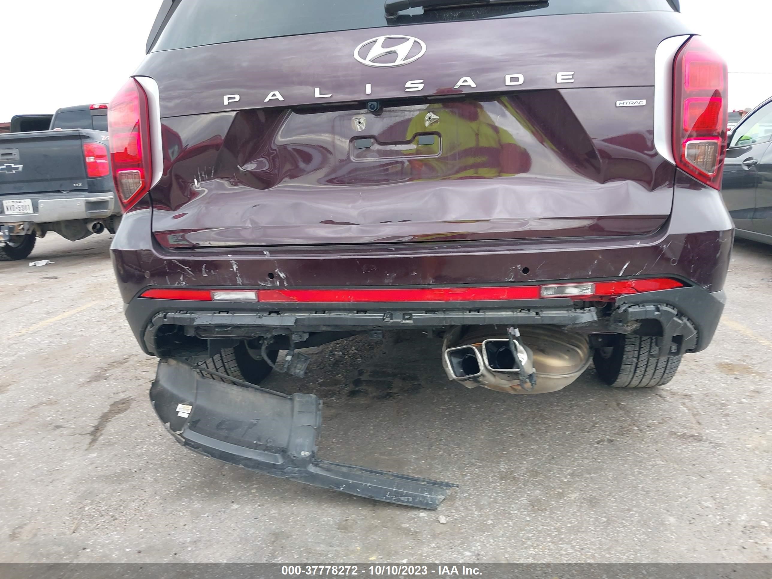 Photo 5 VIN: KM8R1DGE7PU557175 - HYUNDAI PALISADE 