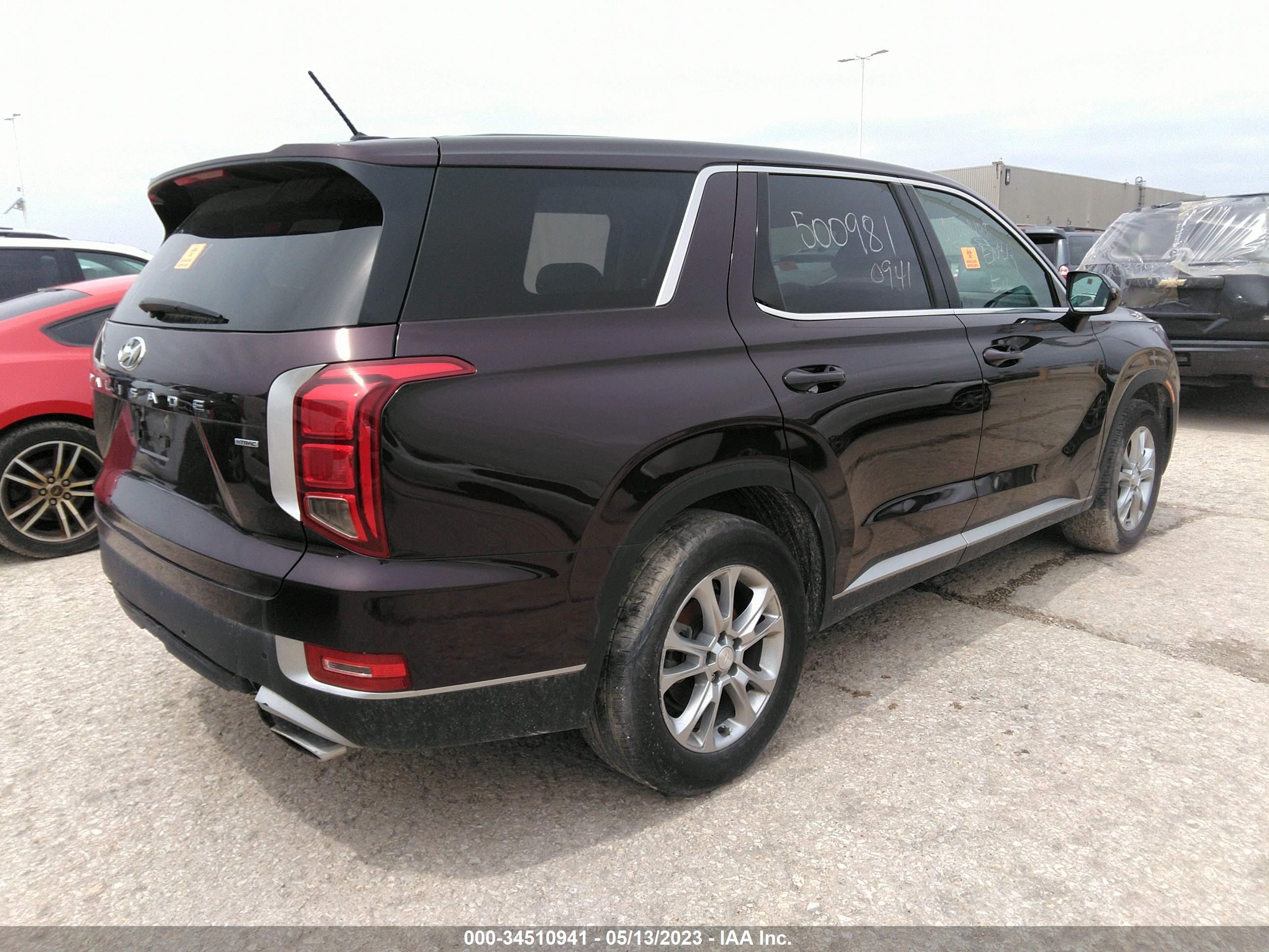 Photo 3 VIN: KM8R1DHE2NU375394 - HYUNDAI PALISADE 