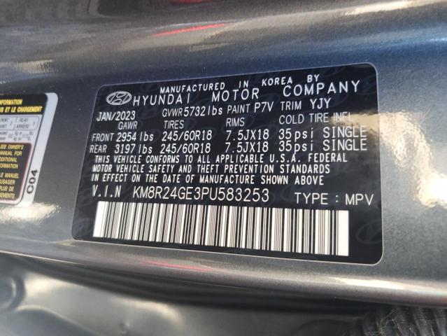 Photo 13 VIN: KM8R24GE3PU583253 - HYUNDAI PALISADE S 