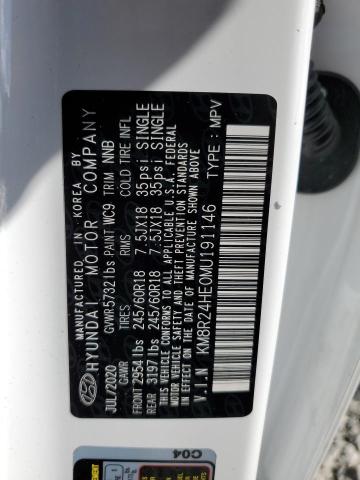 Photo 12 VIN: KM8R24HE0MU191146 - HYUNDAI PALISADE S 