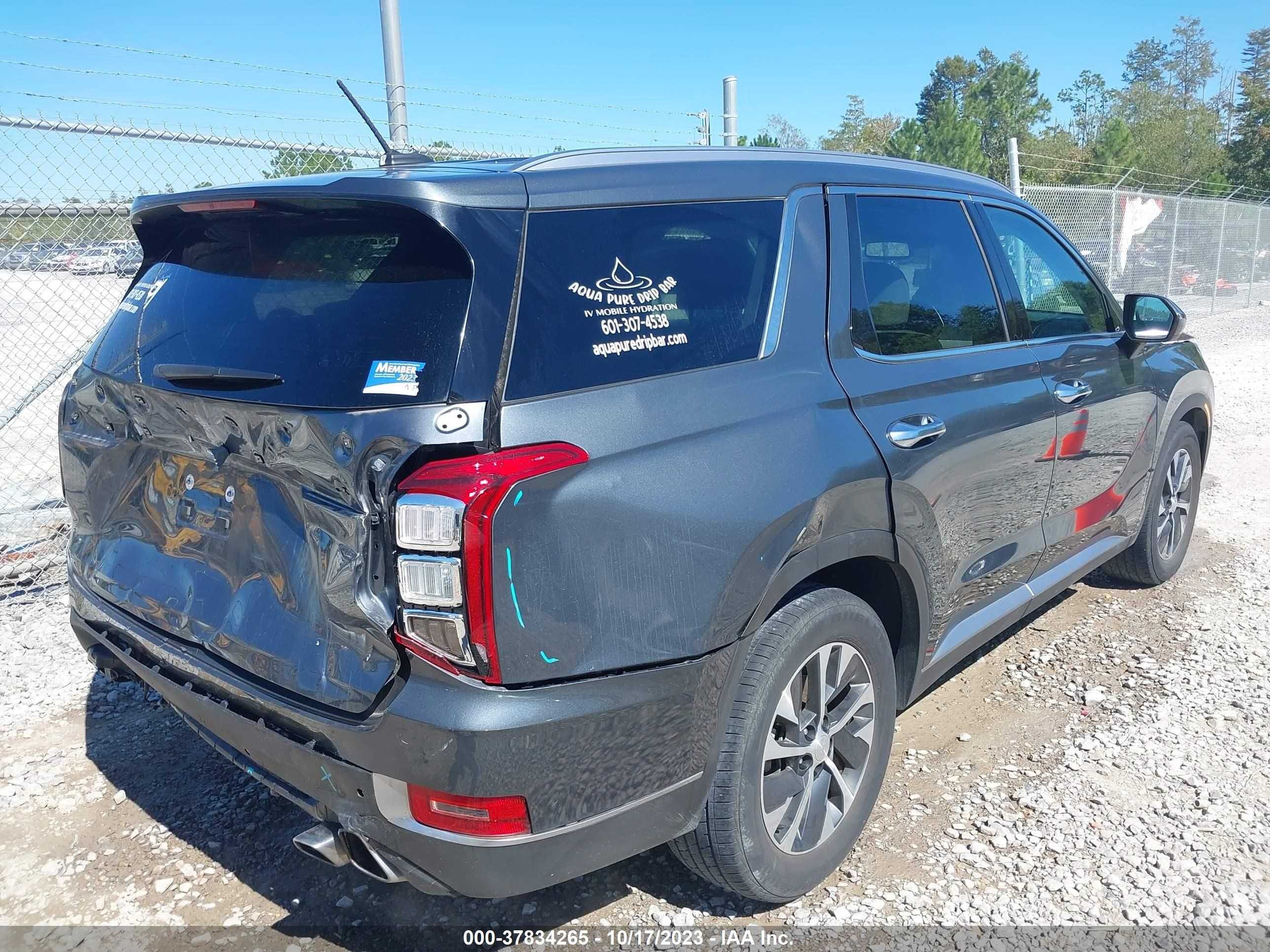 Photo 3 VIN: KM8R24HE3MU272724 - HYUNDAI PALISADE 