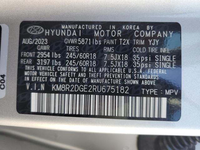 Photo 12 VIN: KM8R2DGE2RU675182 - HYUNDAI PALISADE 