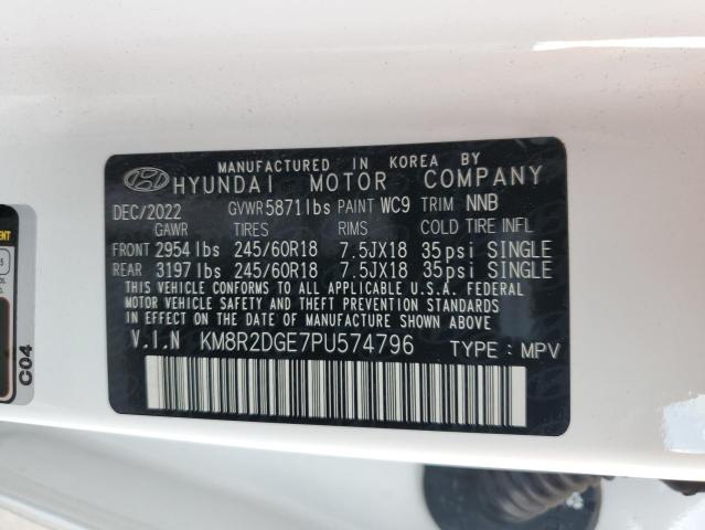 Photo 13 VIN: KM8R2DGE7PU574796 - HYUNDAI PALISADE 