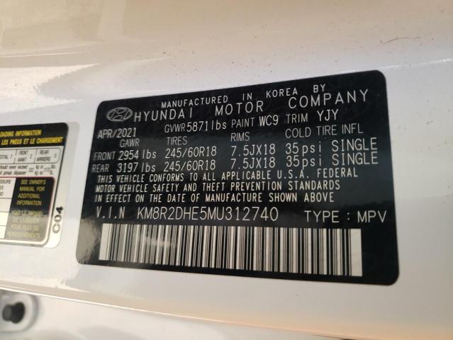 Photo 9 VIN: KM8R2DHE5MU312740 - HYUNDAI PALISADE S 