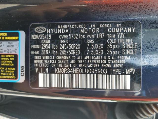 Photo 12 VIN: KM8R34HE0LU095903 - HYUNDAI PALISADE S 