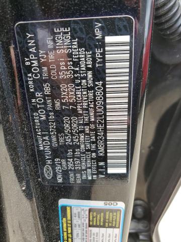 Photo 12 VIN: KM8R34HE2LU098804 - HYUNDAI PALISADE 