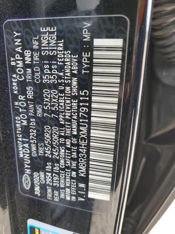 Photo 12 VIN: KM8R34HEXMU179115 - HYUNDAI PALISADE 