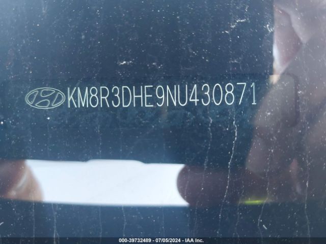 Photo 8 VIN: KM8R3DHE9NU430871 - HYUNDAI PALISADE 