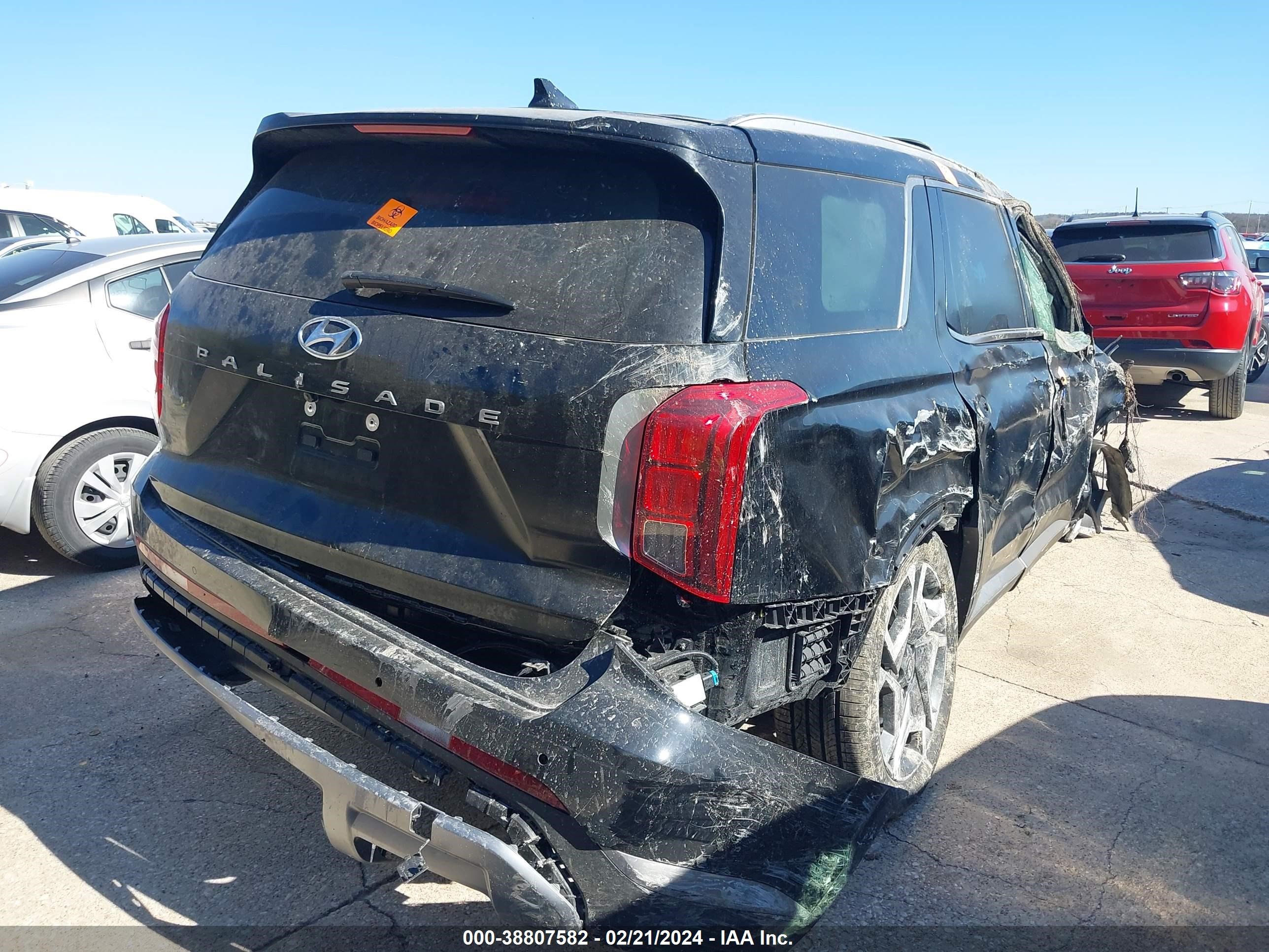 Photo 3 VIN: KM8R44GE0RU705581 - HYUNDAI PALISADE 