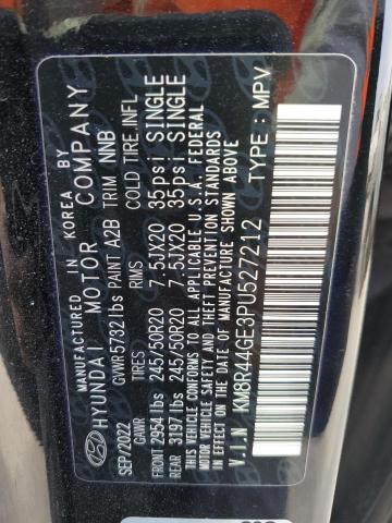 Photo 12 VIN: KM8R44GE3PU527212 - HYUNDAI PALISADE S 