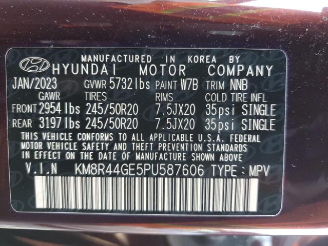 Photo 12 VIN: KM8R44GE5PU587606 - HYUNDAI PALISADE S 