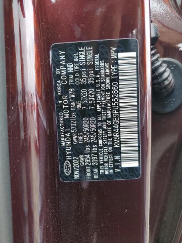 Photo 12 VIN: KM8R44GE9PU552860 - HYUNDAI PALISADE S 