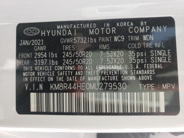 Photo 9 VIN: KM8R44HE0MU279530 - HYUNDAI PALISADE S 