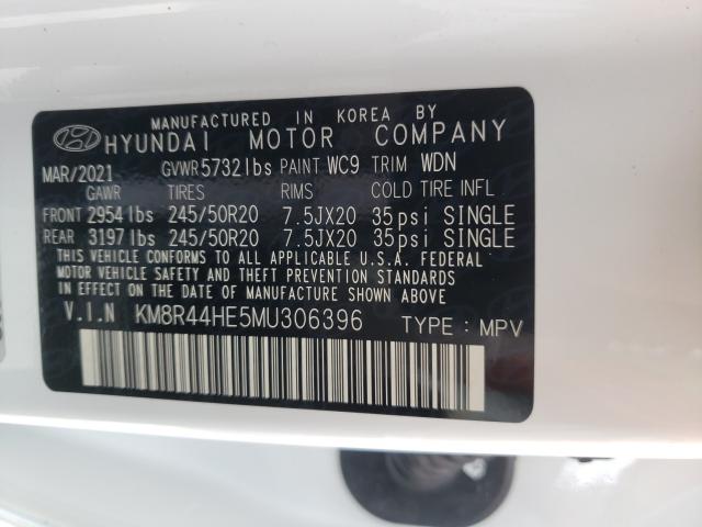 Photo 9 VIN: KM8R44HE5MU306396 - HYUNDAI PALISADE S 