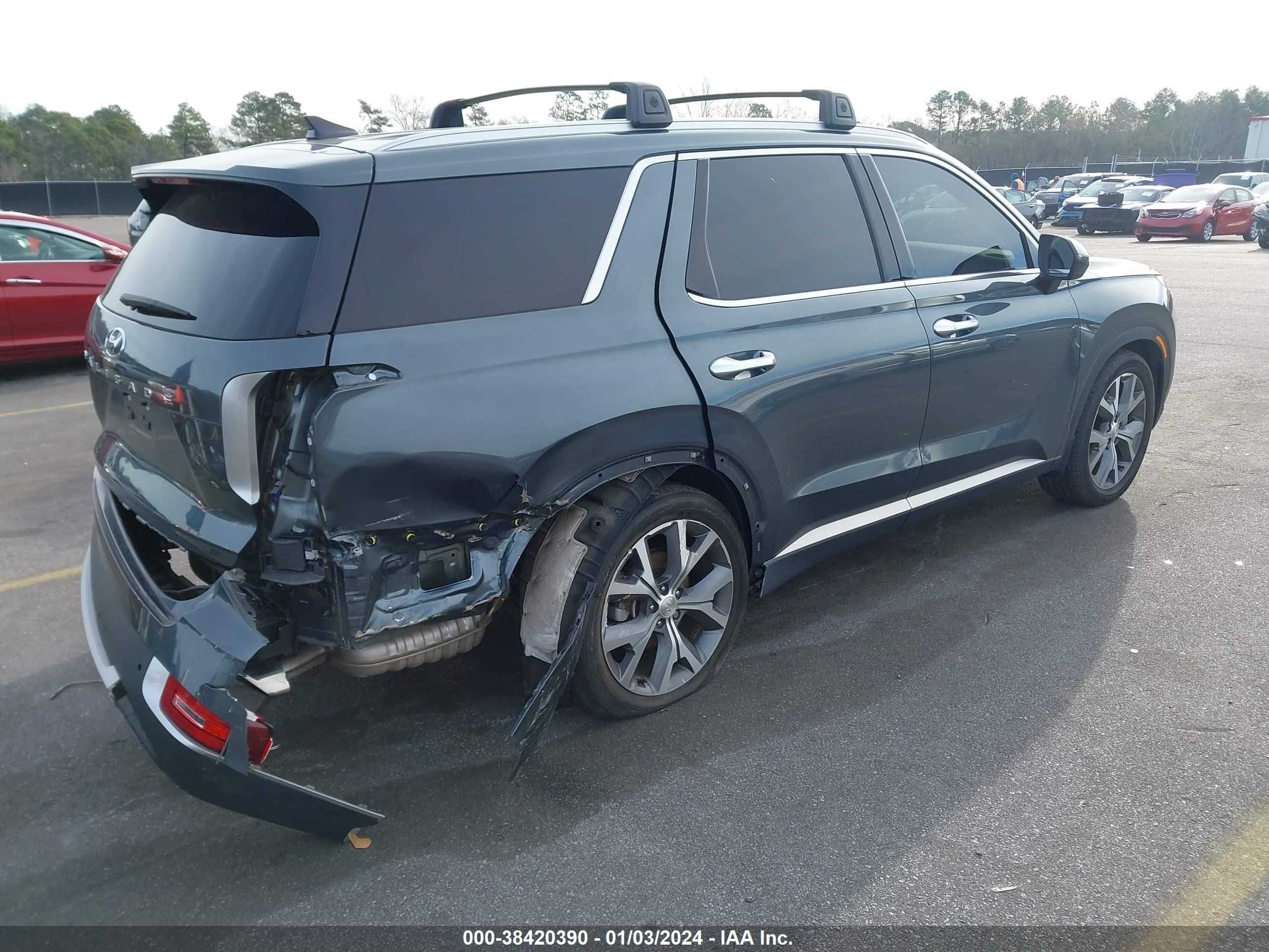 Photo 3 VIN: KM8R44HE6NU344267 - HYUNDAI PALISADE 