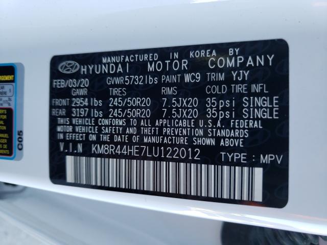 Photo 9 VIN: KM8R44HE7LU122012 - HYUNDAI PALISADE S 