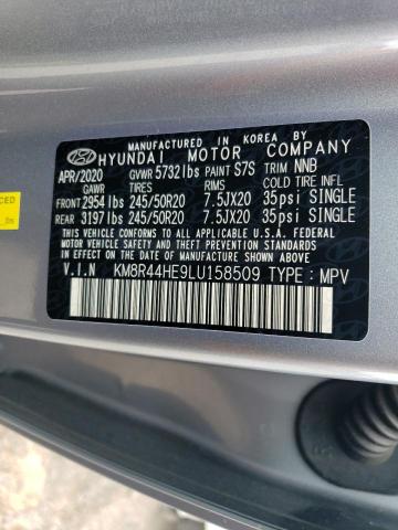 Photo 13 VIN: KM8R44HE9LU158509 - HYUNDAI PALISADE S 