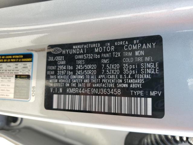 Photo 9 VIN: KM8R44HE9NU363458 - HYUNDAI PALISADE S 