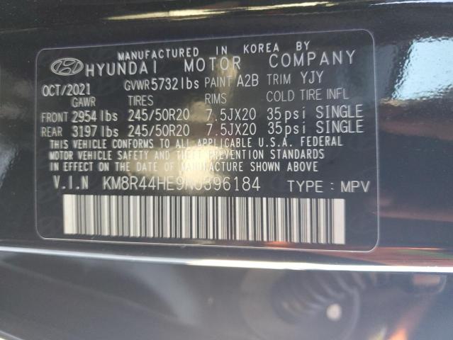 Photo 12 VIN: KM8R44HE9NU396184 - HYUNDAI PALISADE S 