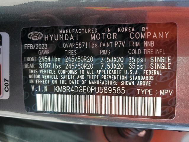 Photo 13 VIN: KM8R4DGE0PU589585 - HYUNDAI PALISADE S 