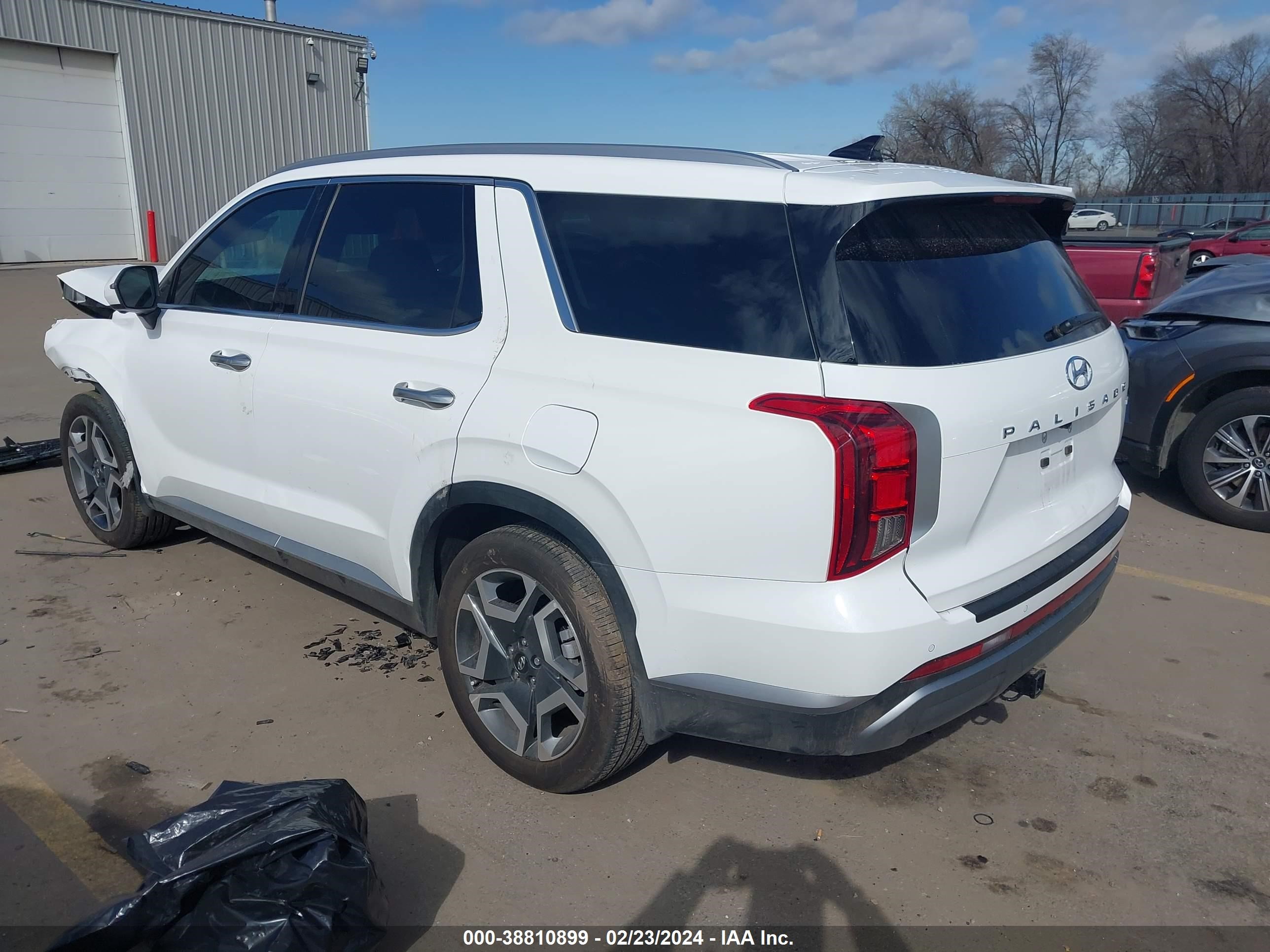 Photo 2 VIN: KM8R4DGE8RU669526 - HYUNDAI PALISADE 