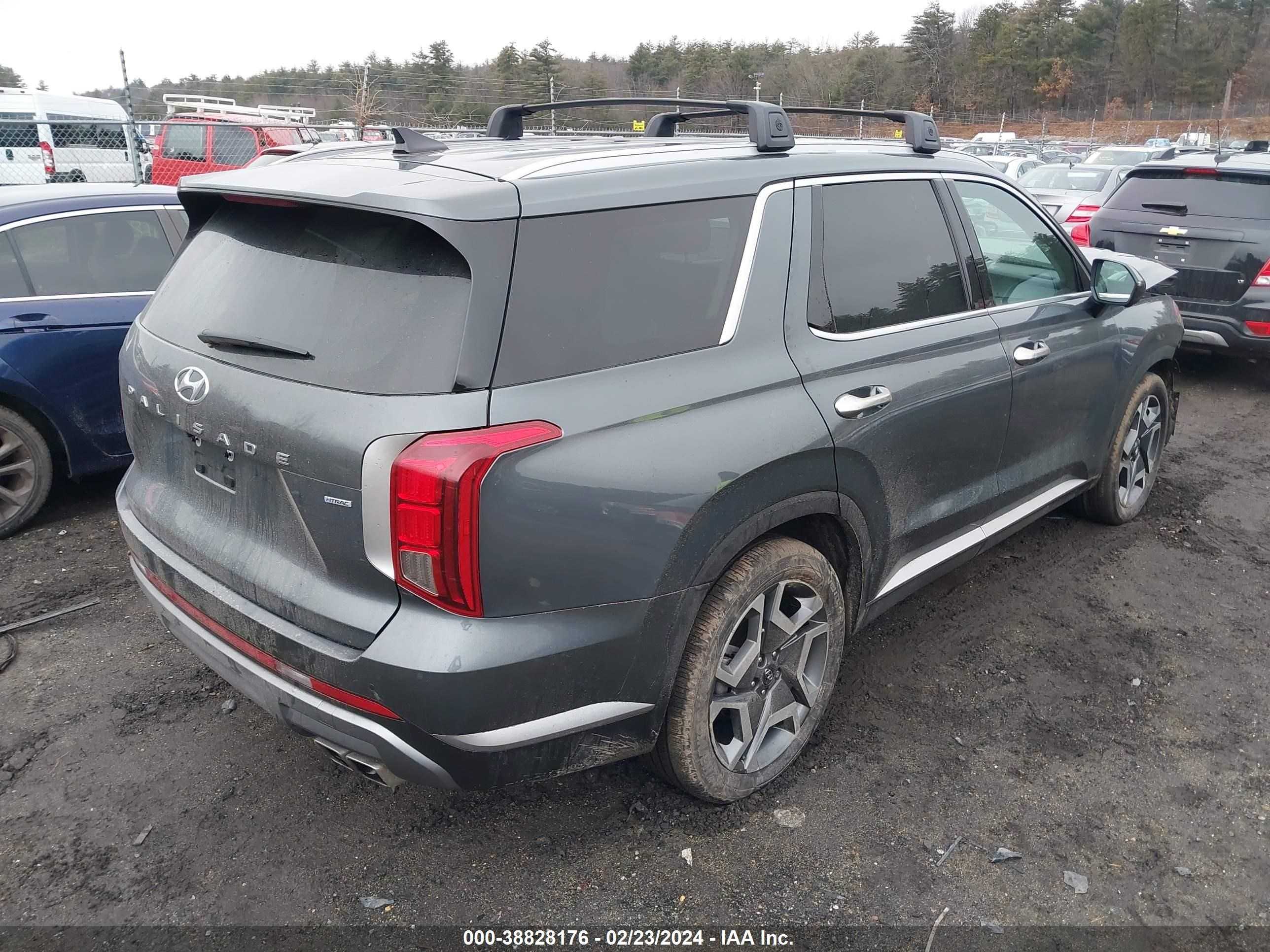 Photo 3 VIN: KM8R4DGE9PU624592 - HYUNDAI PALISADE 