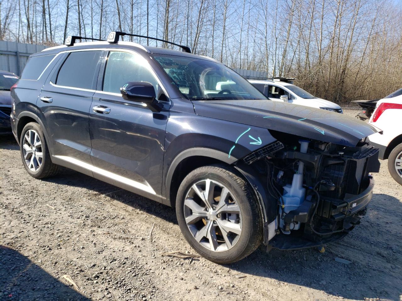 Photo 3 VIN: KM8R4DHE2NU391490 - HYUNDAI PALISADE 