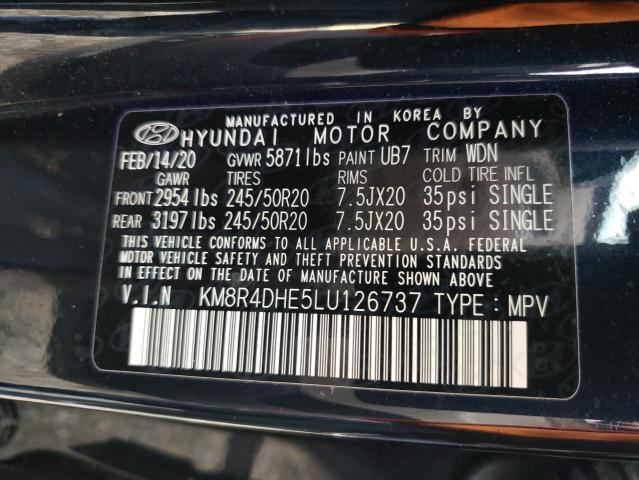 Photo 9 VIN: KM8R4DHE5LU126737 - HYUNDAI PALISADE S 