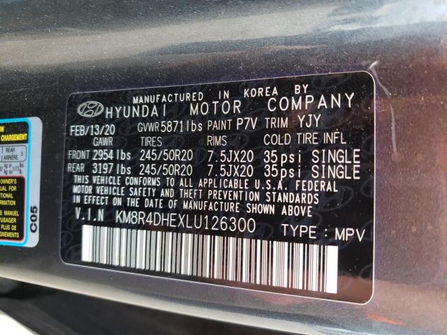 Photo 12 VIN: KM8R4DHEXLU126300 - HYUNDAI PALISADE S 