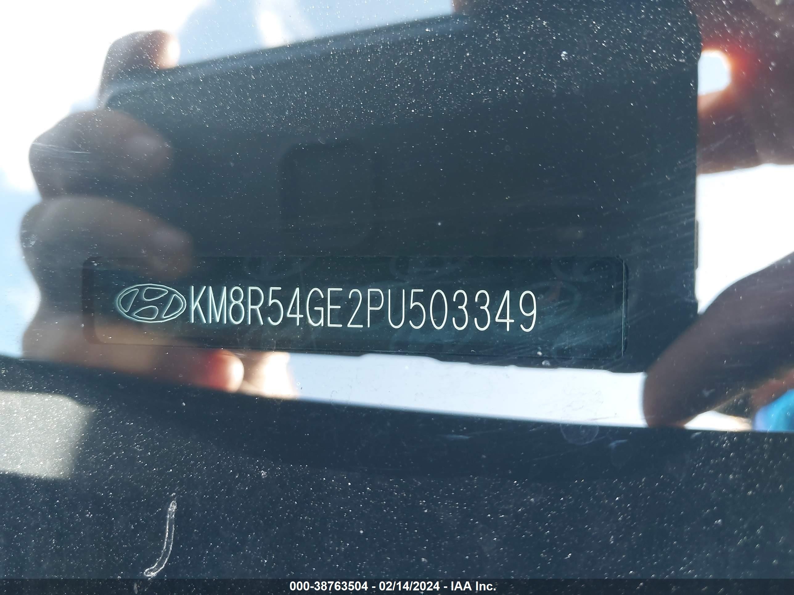 Photo 8 VIN: KM8R54GE2PU503349 - HYUNDAI PALISADE 