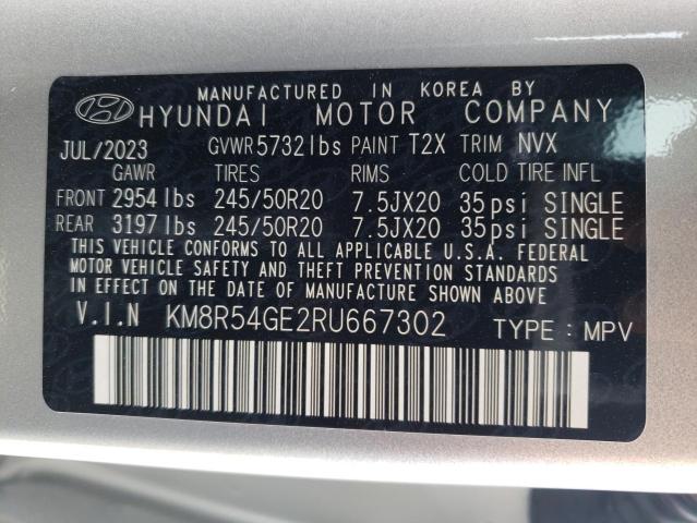 Photo 11 VIN: KM8R54GE2RU667302 - HYUNDAI PALISADE 