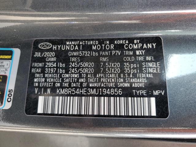 Photo 11 VIN: KM8R54HE3MU194856 - HYUNDAI PALISADE L 