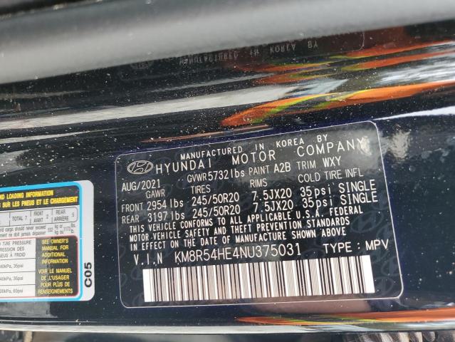 Photo 13 VIN: KM8R54HE4NU375031 - HYUNDAI PALISADE L 