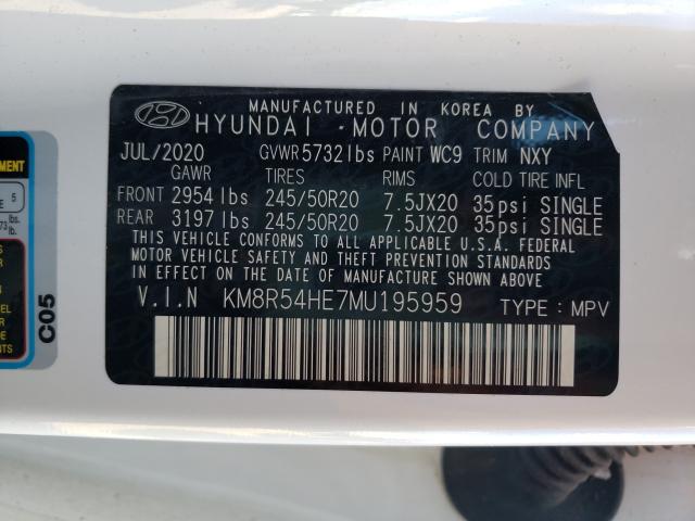 Photo 9 VIN: KM8R54HE7MU195959 - HYUNDAI PALISADE L 