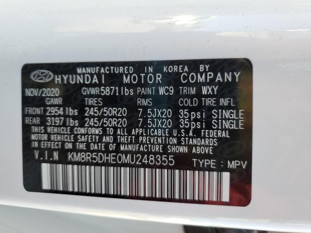 Photo 12 VIN: KM8R5DHE0MU248355 - HYUNDAI PALISADE L 