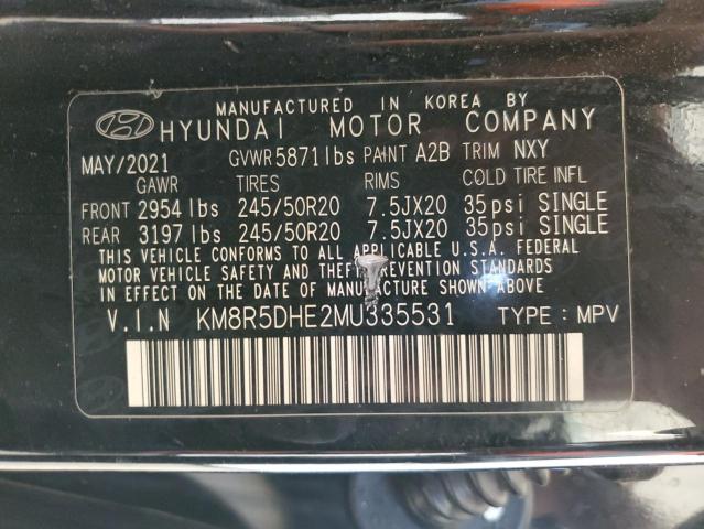 Photo 12 VIN: KM8R5DHE2MU335531 - HYUNDAI PALISADE L 