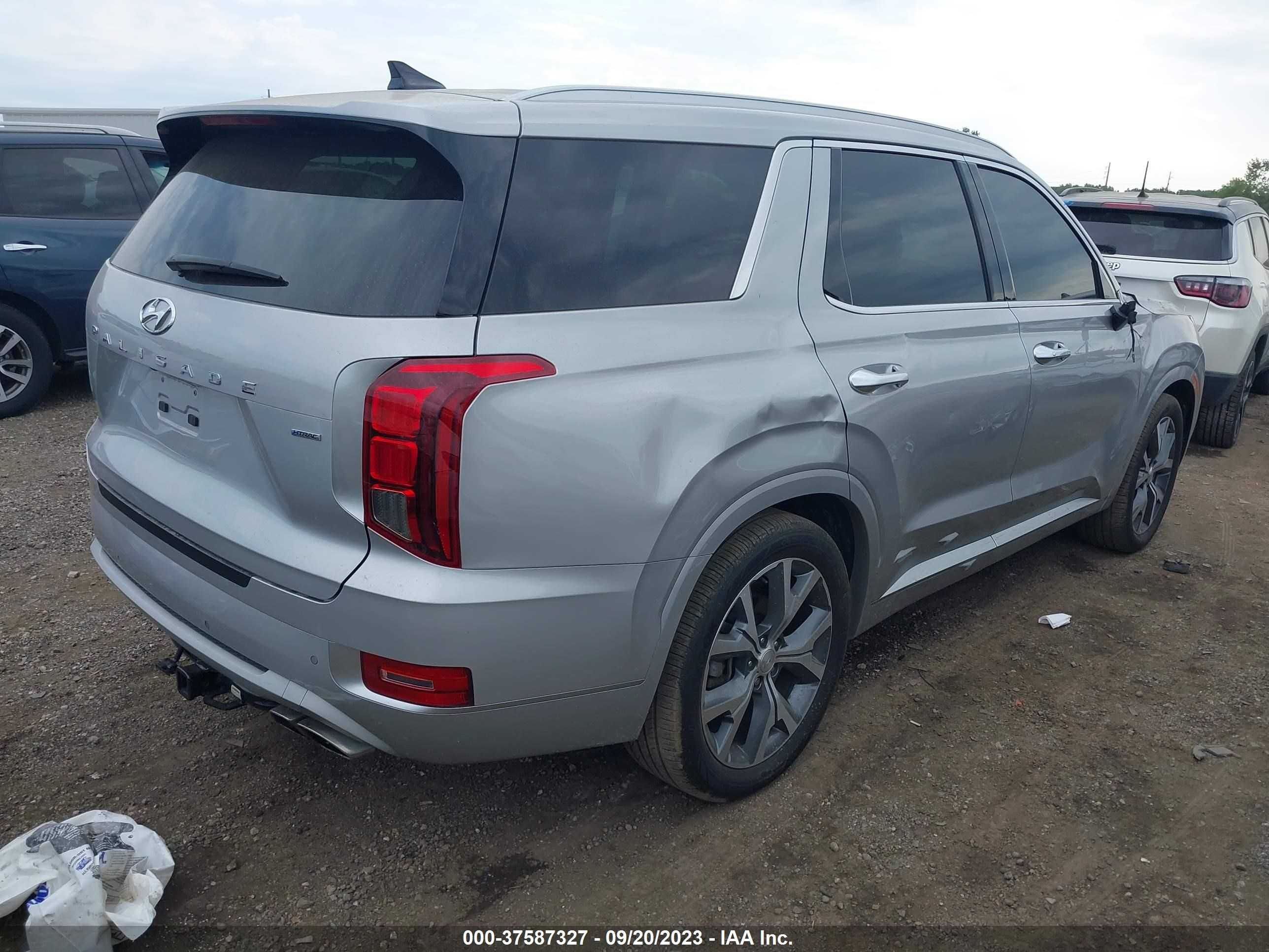 Photo 3 VIN: KM8R5DHE2NU410701 - HYUNDAI PALISADE 